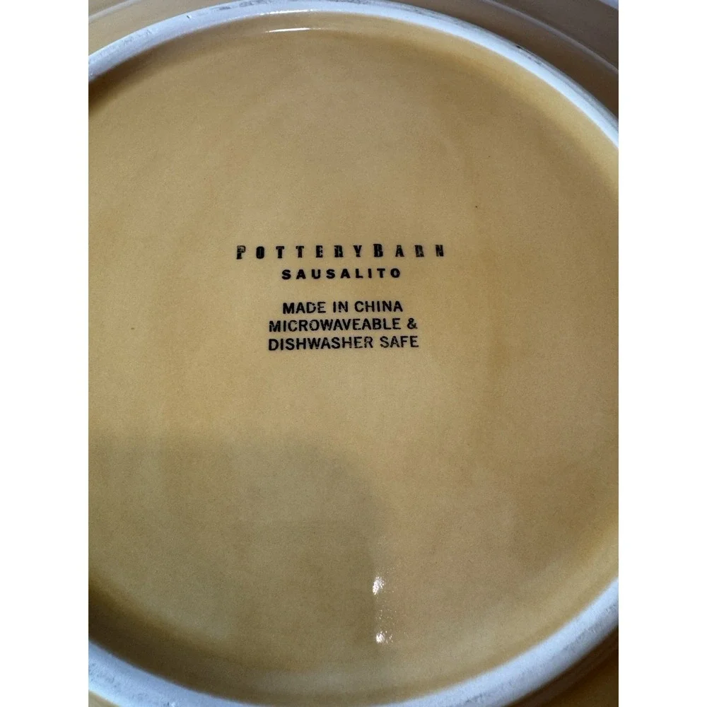 Pottery Barn Sausalito Amber Gold 12